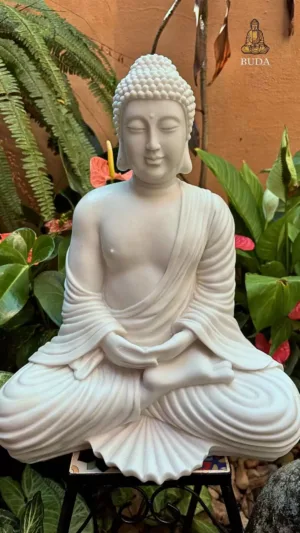 BUDA MEDITANDO  - MARMORITE (42cm)