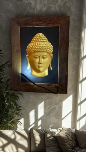 QUADRO BUDA 3D - MADEIRA (00cm)