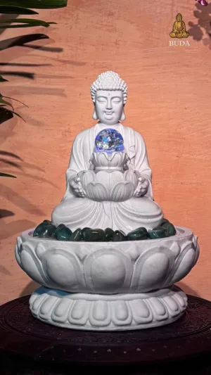 FONTE BUDA LOTUS ZEN - MARMORITE (43cm)
