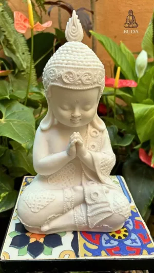 MONGE ORAÇÃO  - MARMORITE (27cm)