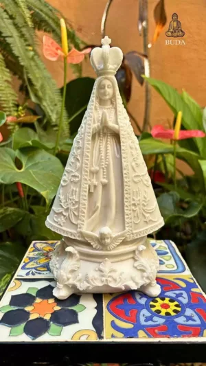 NOSSA SENHORA APARECIDA - MARMORITE (22cm)